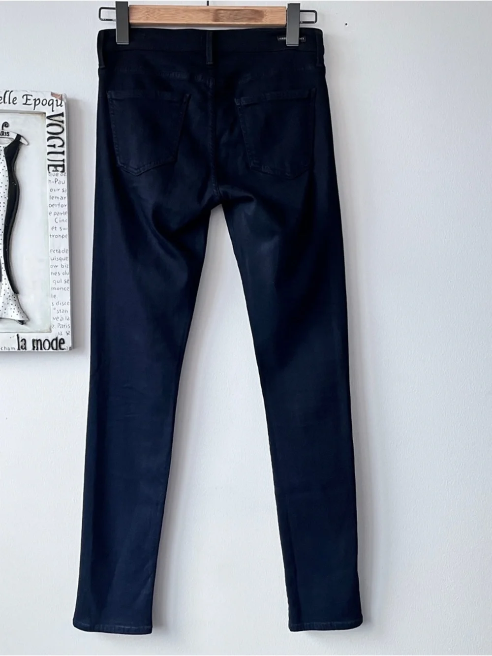 Y2K Citizens Of Humanity Avedon Slick  Women's Skinny Leg Jegging Black Size 29